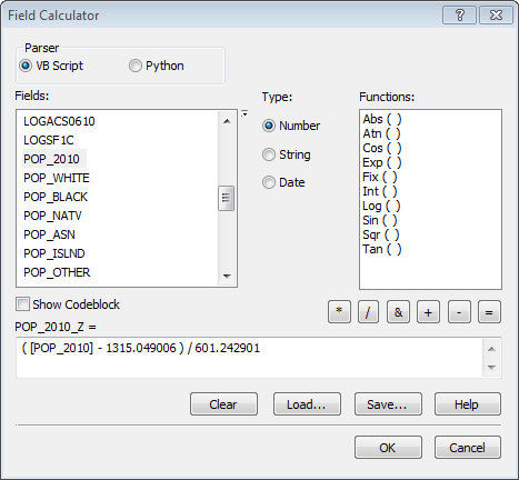 Spatial Statistics Tools