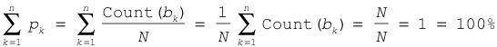 Probability Normalization