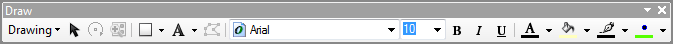 Toolbar Draw